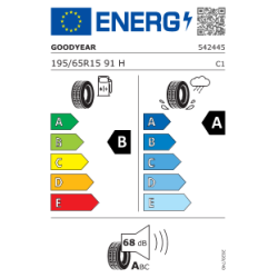 Opona GOODYEAR EFFICIENTGRIP PERFORMANCE 2 L195/65R15 91H DOT2023