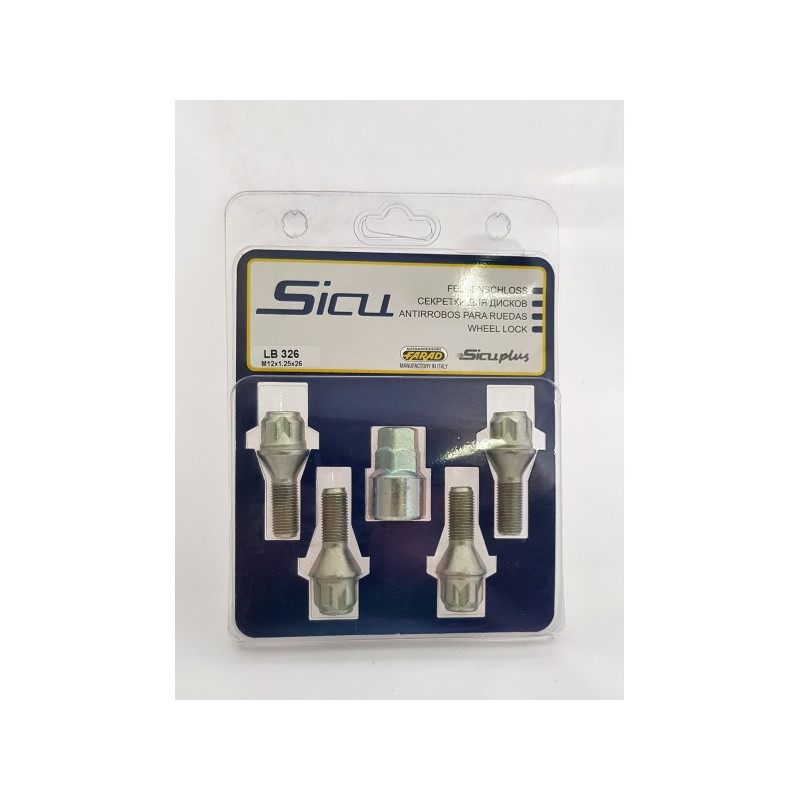 SICU SECURITY LB326 SCREW 12X1.25X26