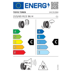 TOYO Z215/65 R15 SNOWPROX S943 96H 3PMSF