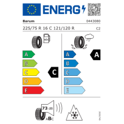BARUM W225/75 R16C VANIS ALL SEASON 121/120R 3PMSF